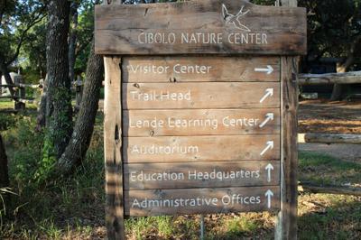 Entrance to Cibolo Creek Nature Center