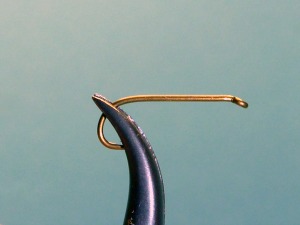 Hook held in clamps