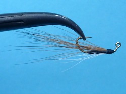 Minimal Dace fly tied on 60 degree jig hook