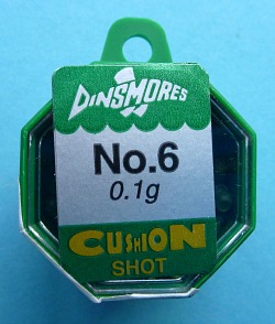 Dinsmores 4 Fach Mini Soft Split Shot Carp Friedfischangeln Gewichte NEU 