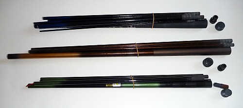 Disassembled rods