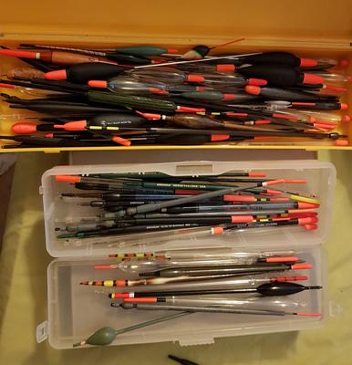A portion of my float collection