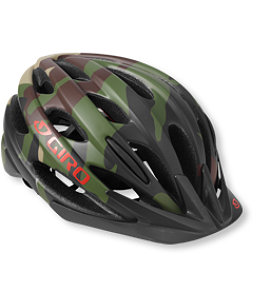 Camo bicycle helmet