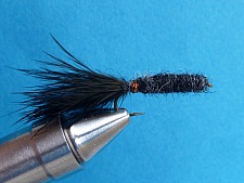 Black Killer Bugger in vise