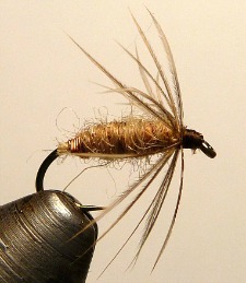 Original Killer Kebari, yarn body and pheasant neck hackle