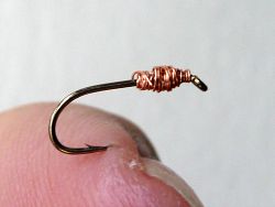 Oliver Kite's Bare Hook Nymph