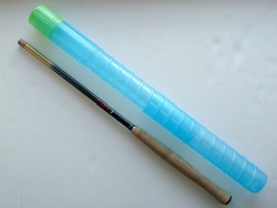 Medium Rod Case with a tenkara rod alongside.