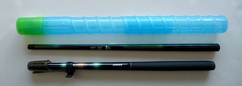 Small Rod Case and two keiryu rods