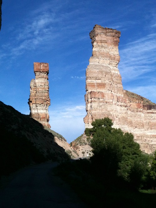 Impressive rock formations