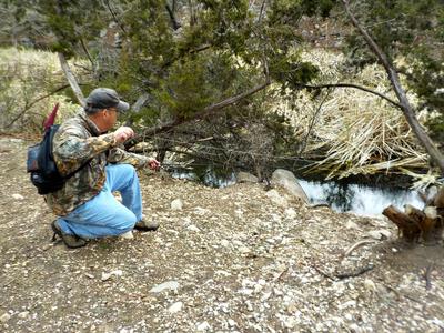 The Slingshot Cast Allows You to Fish Spots Other Anglers Pass By