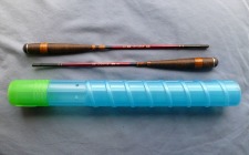 Small Rod Case with two tanago rods for scale.