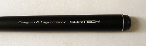 Grip has Designed and Engineered by SUNTECH written on it.
