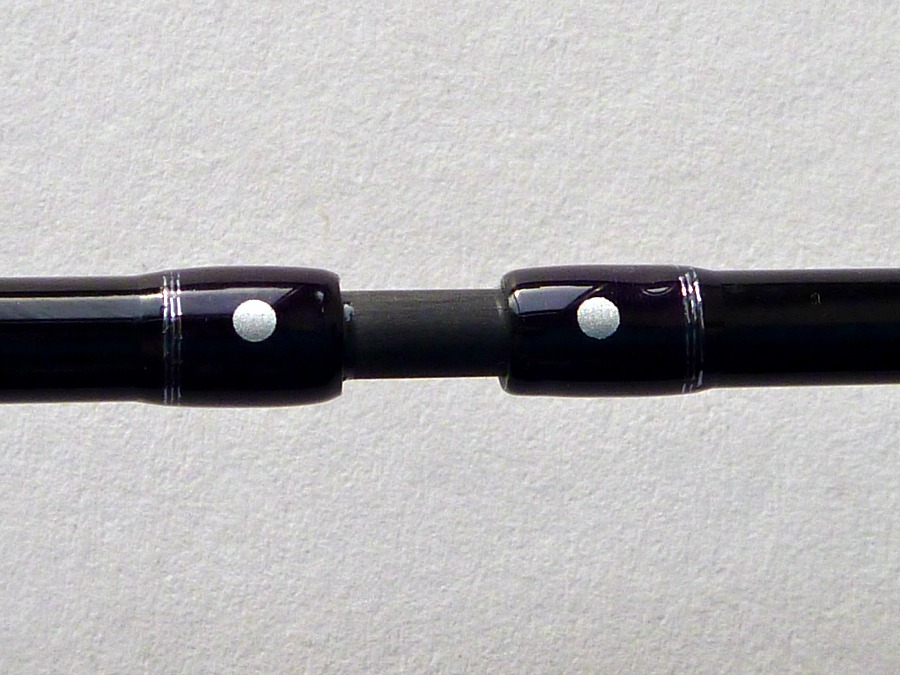 Tenryu Rayz Spectra rods have alignment dots.