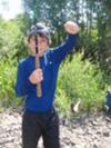 With minimal instruction kids can begin to fish independently with tenkara rods and catch fish.