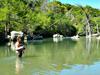 A kayak can help you access some prime tenkara spots.