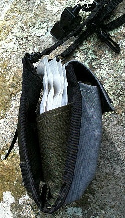 Tippet Fly Pouch side view