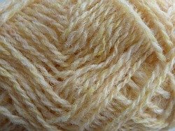 Pale yellow yarn