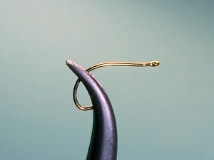 Hook held in Dr. Slick Spring Creek Clamps