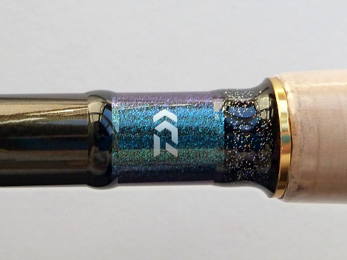 The Daiwa Expert Tenkara L LL rods have a blue band near the grip.
