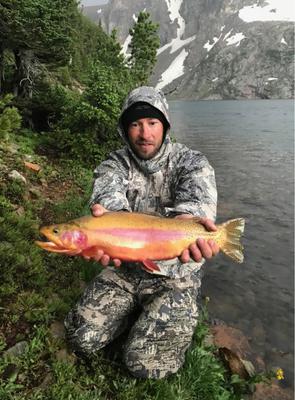 My buddy helped me land my “fish of a lifetime”
