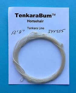 Coiled horsehair line