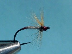 Futsu Kebari (stiff vertical hackle)