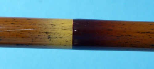 Painted rod blank - looks like bamboo