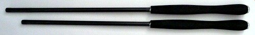 Two prototype tenkara rods (collapsed).