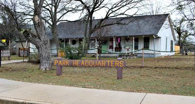 The Park Headquarters Building is an Old Ranch House