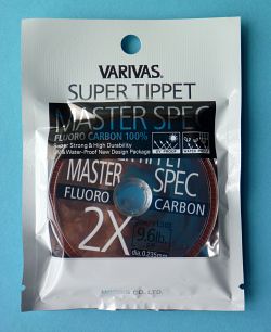 Varivas Super Tippet Master Spec 2X Fluorocarbon package