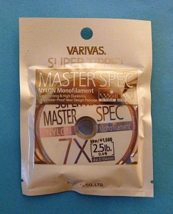 Varivas 7X tippet package